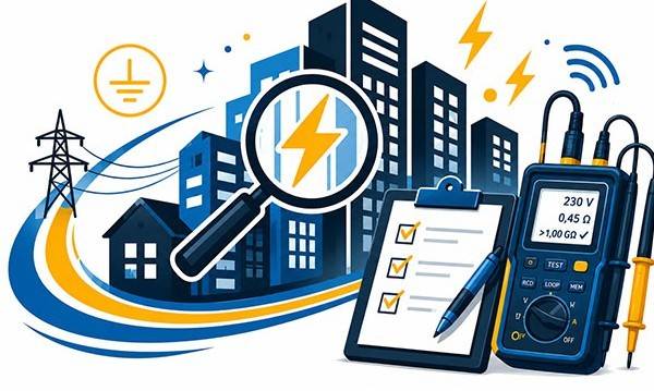 Pomiary elektryczne wykonywane na terenie Annopol
